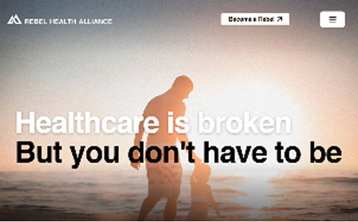 Rebel Health Alliance website